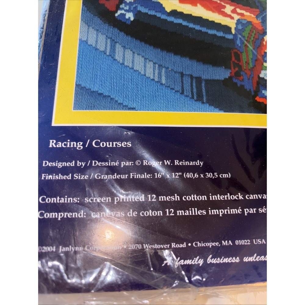 Janlynn Longstitch Kit -‎ RACING / COURSES NOS - Picture 3 of 7